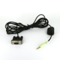 URC RS-232 Cable with female DB-9 (Single)