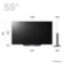 LG OLED55B36LA 55'' 4K OLED TV 2023