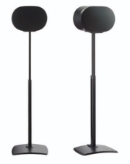 Sanus Height Adjustable Speaker Stand for Sonos Era 300 Black Pair
